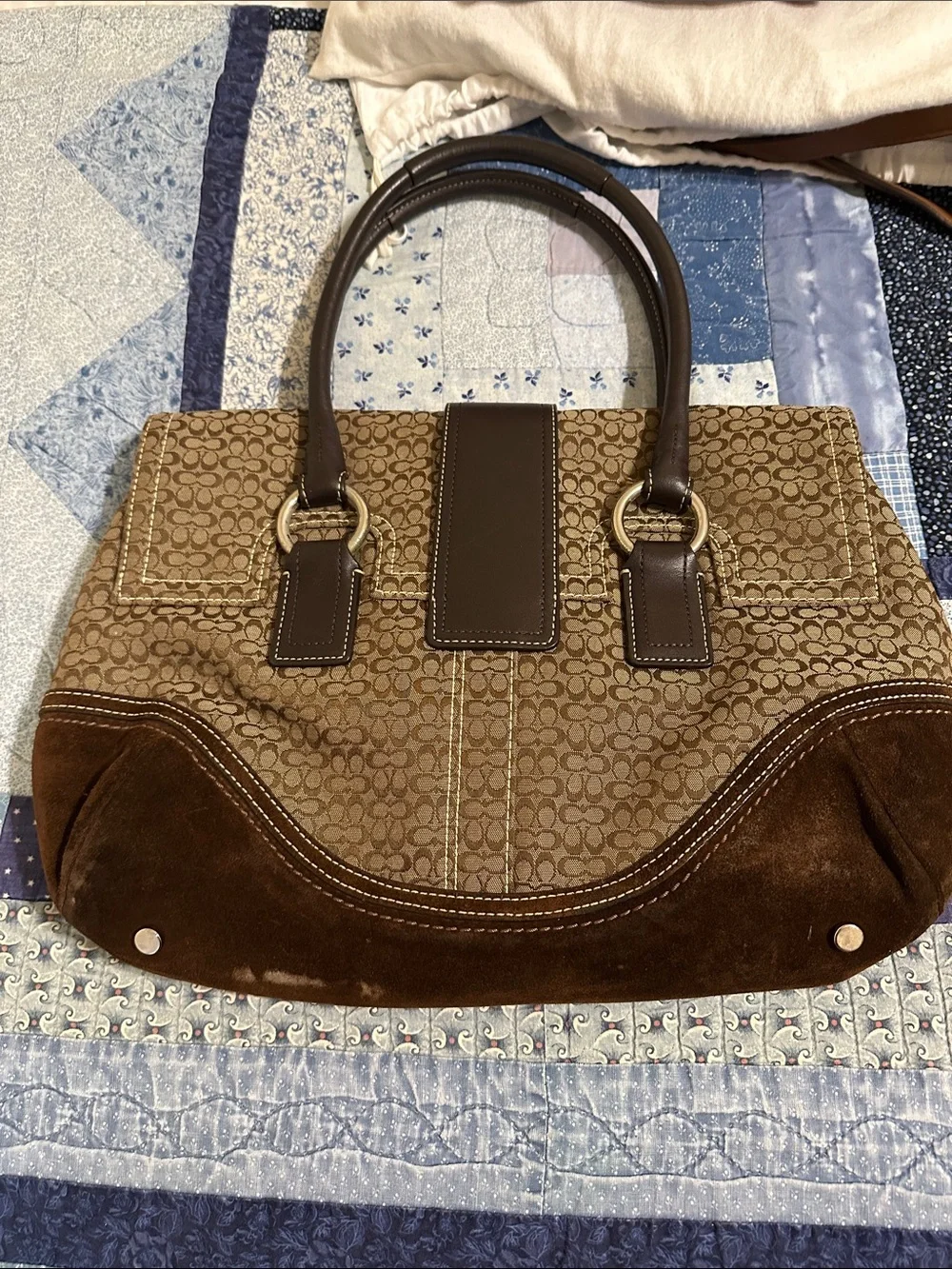Coach Signature tote